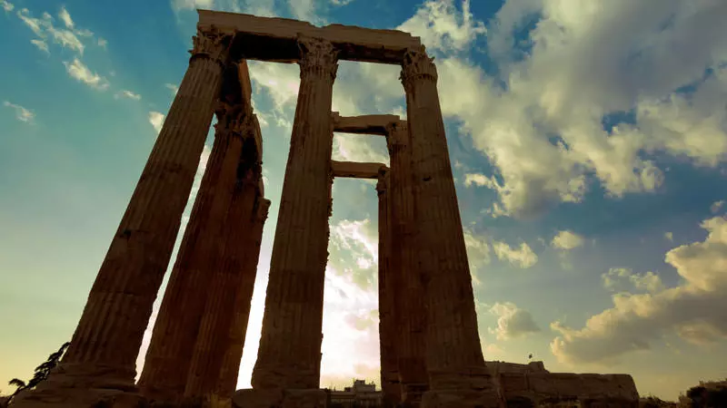 تصویری از معبد زئوس - A picture of Zeus tomb