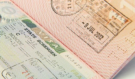 تصویری از ویزای شینگن - A picture of Schengen visa