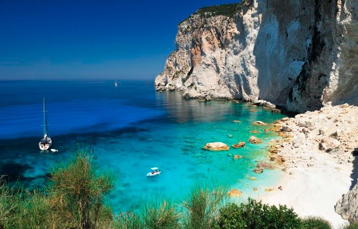 ساحلی در کشور یونان